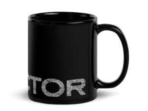 Director - Black Glossy Mug
